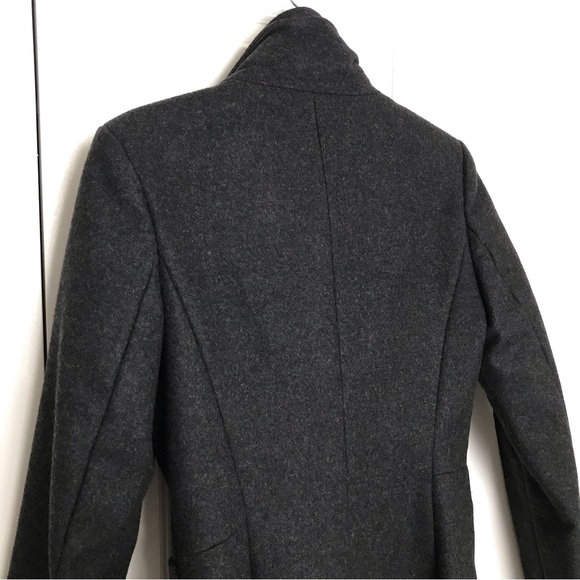 Zara Long Wool Coat - Picture 8 of 8